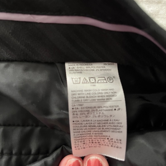 Banana Republic Ryan straight leg trousers slacks black - Picture 5 of 6